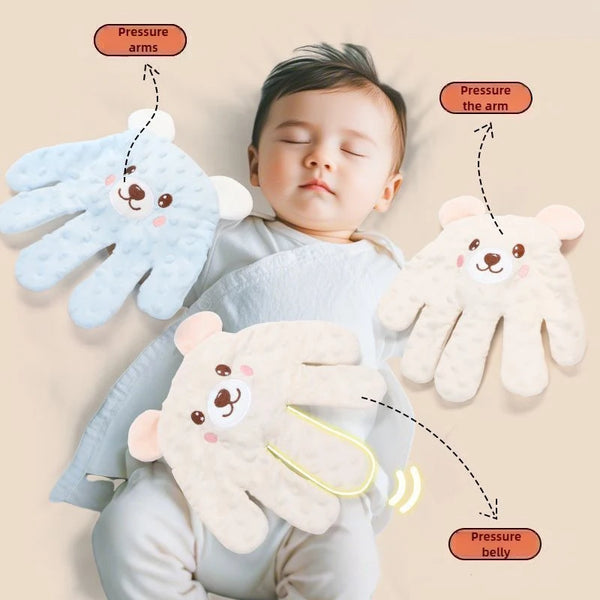 Newborn Baby Sleep Aid Palm Pillow – Soft Baby Soothing Sleep Comfort Toy for Calming Infant Sleep