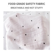 Baby Swaddle Blanket All Season Breathable Blankets Newborn Bath Towel Various Patterns Multifunctio Use in Daily Life