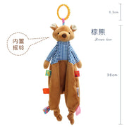 Newborn Sleep Plush Toy Stuffed Crib Sleeping Comforter Cuddle Appease Towel Doll Toys for Sleep Baby Soft Snuggle Blanket