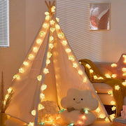 Rainbow Star Cloud Fairy Lights – LED Twinkle String Lights Battery Powered for Bedroom & Party Decor