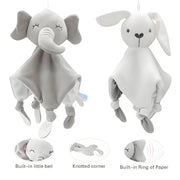 Newborn Sleep Plush Toy Stuffed Crib Sleeping Comforter Cuddle Appease Towel Doll Toys for Sleep Baby Soft Snuggle Blanket