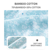 Baby Swaddle Blanket All Season Breathable Blankets Newborn Bath Towel Various Patterns Multifunctio Use in Daily Life
