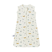 New Cotton Fabric Baby Sleeping Bags Sleeveless Vest Newborn Child Anti-Kick Quilt Summer Thin Two Way Zipper Baby Sleeping Sack
